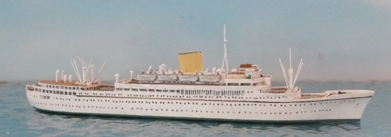 Passengerfreighter "RMS Aureol" (1 p.) GB 1951 Albatros AL 298